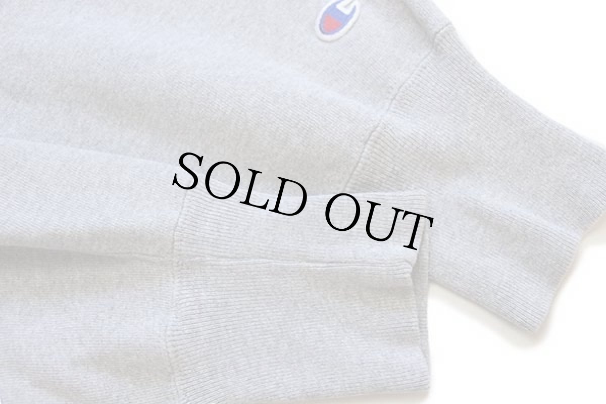 画像5: 90s メキシコ製 Championチャンピオン ワンポイント リバースウィーブ スウェット グレー L (5)