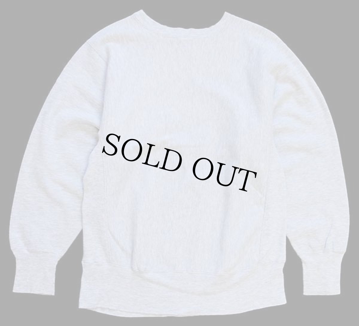 画像2: 90s USA製 Championチャンピオン ワンポイント リバースウィーブ スウェット 杢グレー M (2)