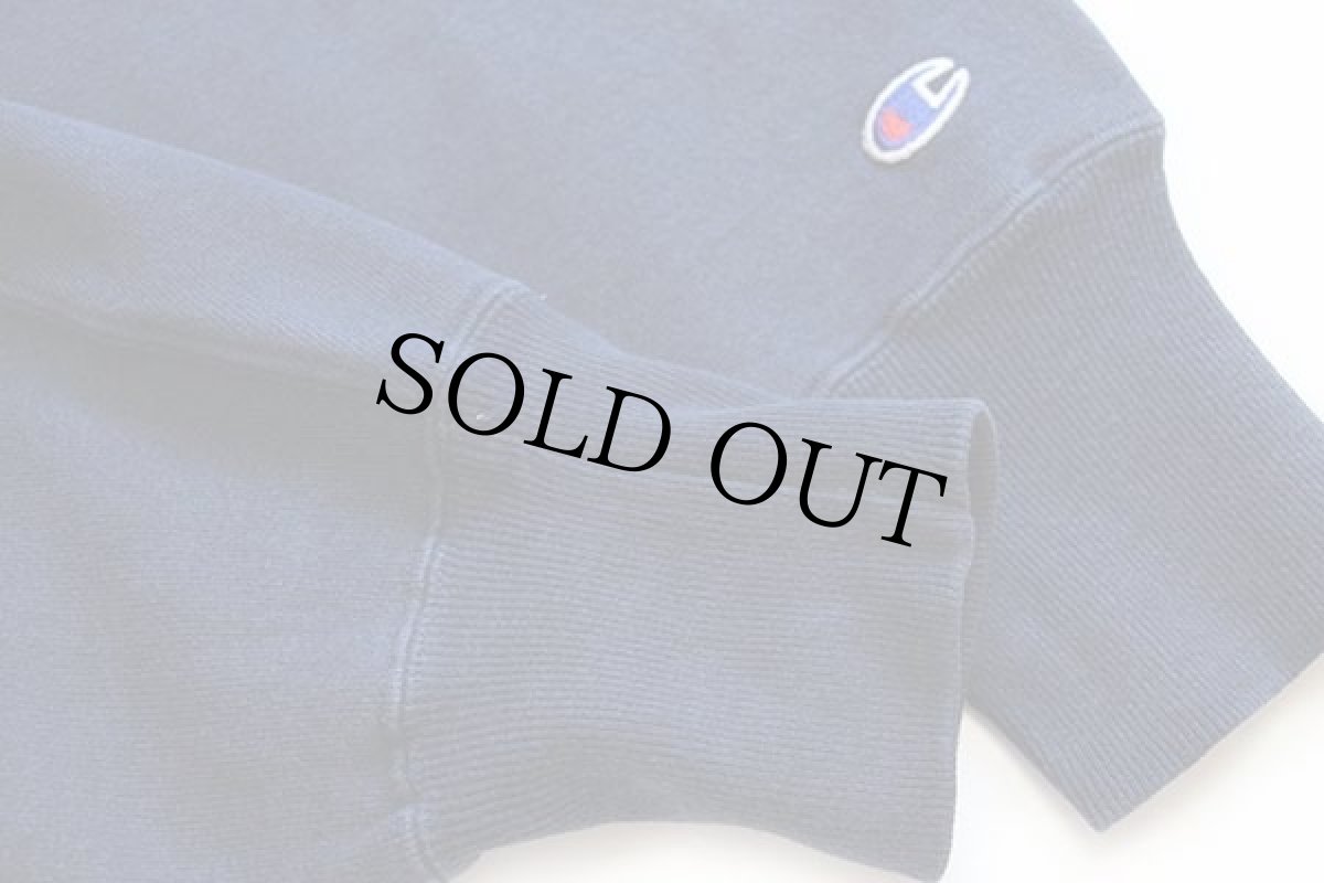 画像5: 90s メキシコ製 Championチャンピオン ワンポイント リバースウィーブ スウェット 濃紺 M (5)