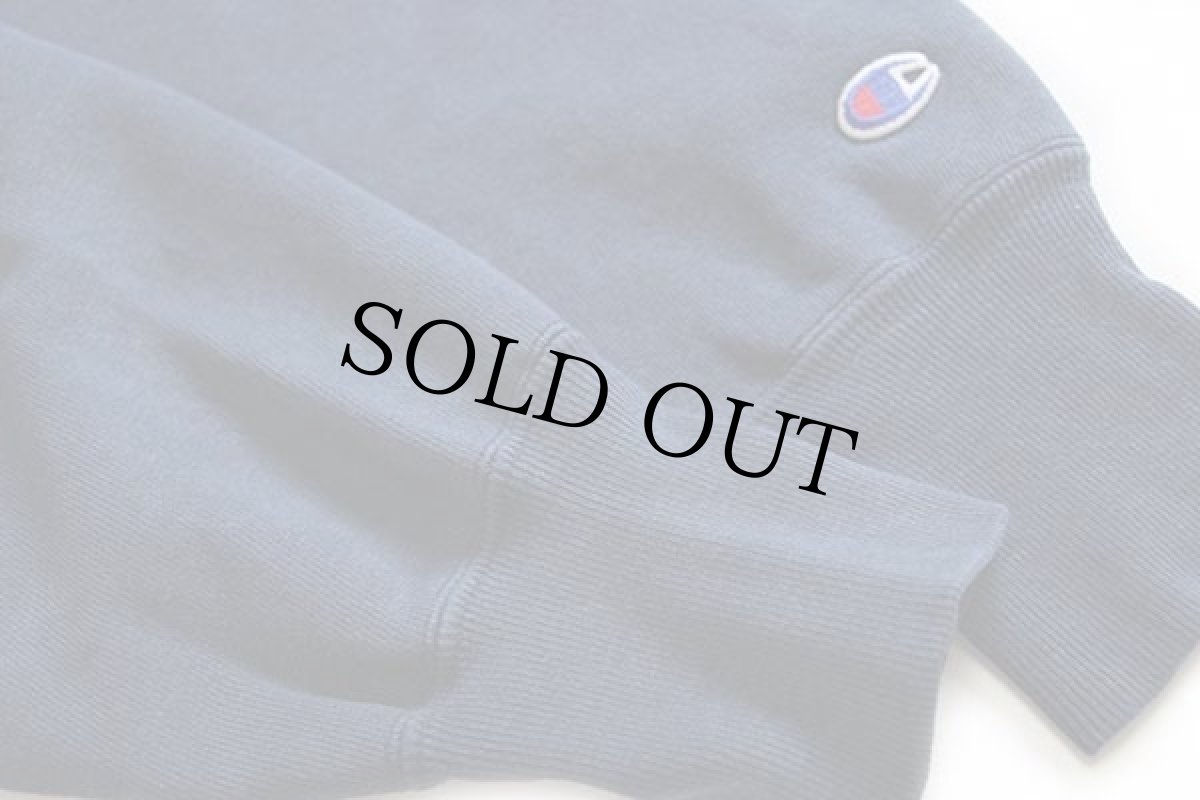 画像5: 90s USA製 Championチャンピオン ワンポイント リバースウィーブ スウェット 紺 M (5)