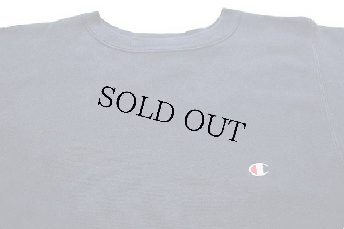 画像3: 90s USA製 Championチャンピオン ワンポイント リバースウィーブ スウェット 紺 M (3)