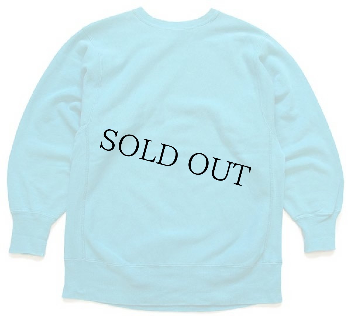 画像2: 90s USA製 Championチャンピオン ワンポイント リバースウィーブ スウェット ボロ ターコイズ XL (2)