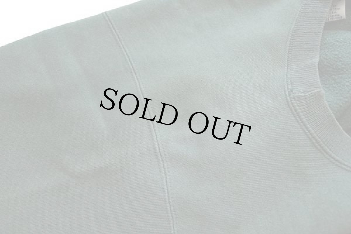 画像6: 90s USA製 Championチャンピオン ワンポイント リバースウィーブ スウェット 緑 フェード M (6)