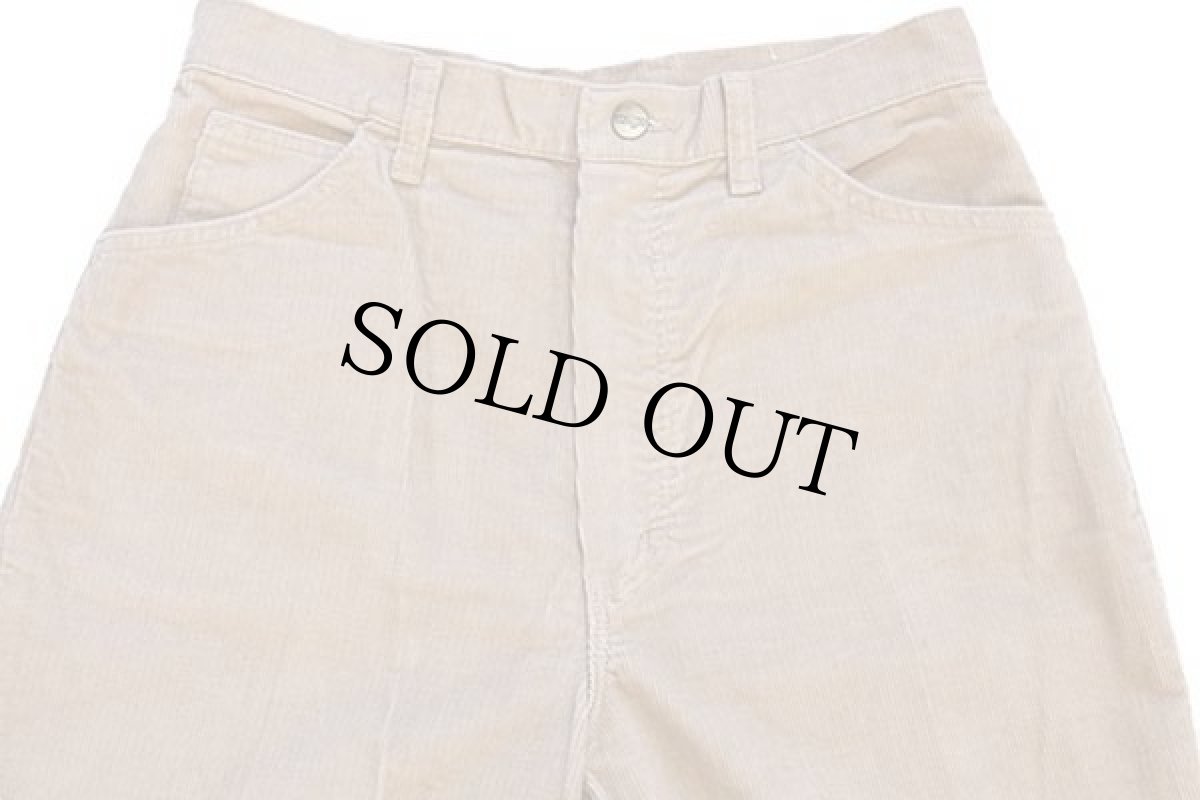 画像4: 80s USA製 Wranglerラングラー コーデュロイパンツ ベージュ 12 (4)