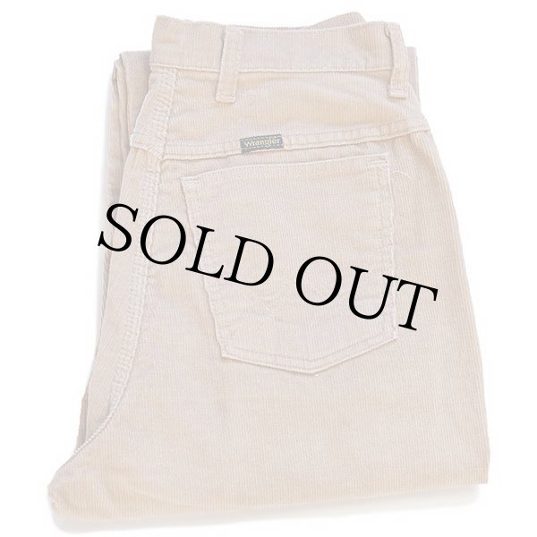 80s USA製 Wranglerラングラー コーデュロイパンツ ベージュ 12