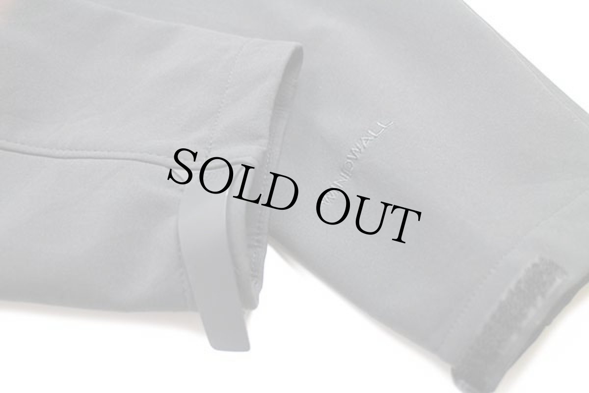 画像6: THE NORTH FACEノースフェイス WINDWALL Giant刺繍 ストレッチ ソフトシェルジャケット 黒 M (6)