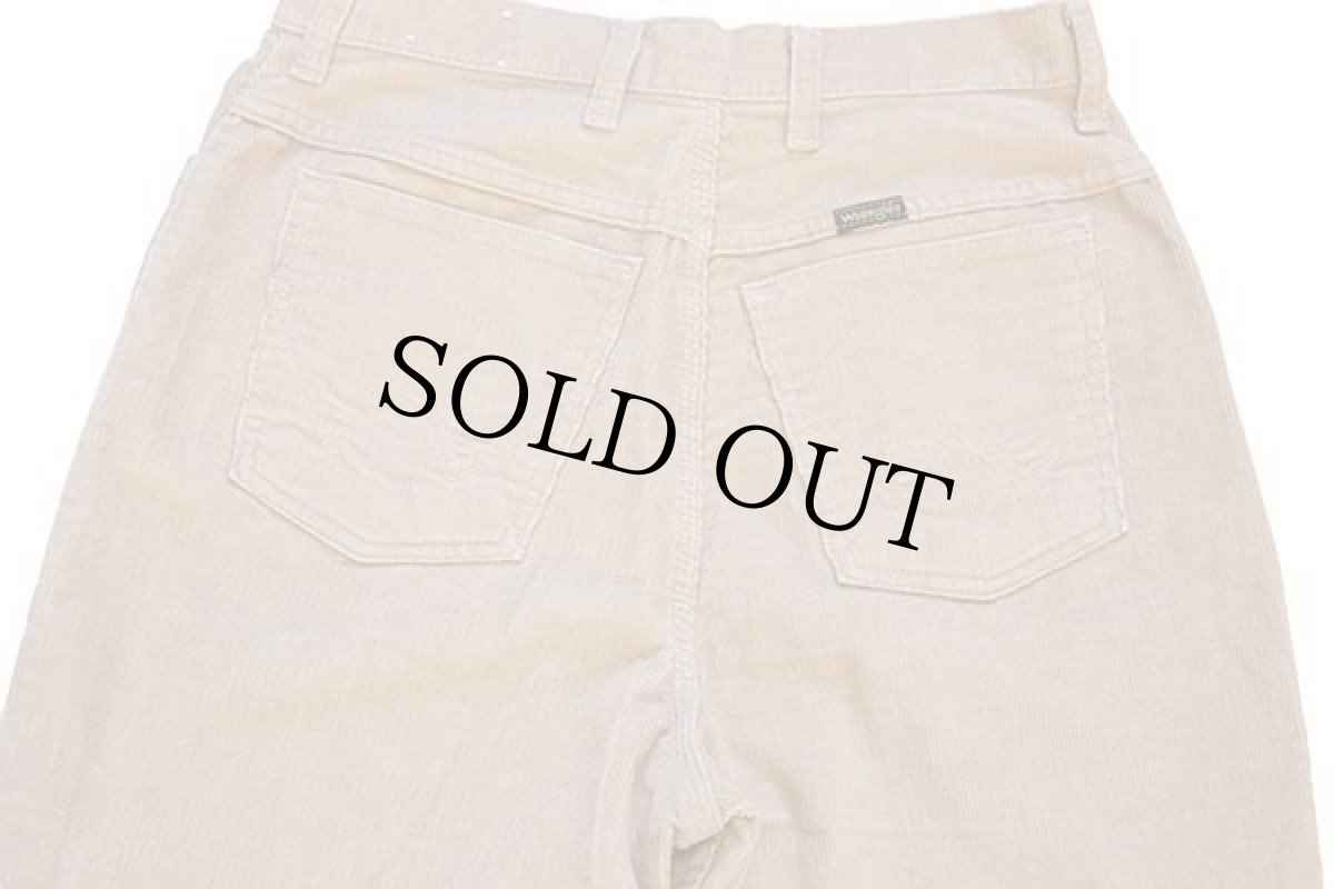 画像5: 80s USA製 Wranglerラングラー コーデュロイパンツ ベージュ 12 (5)