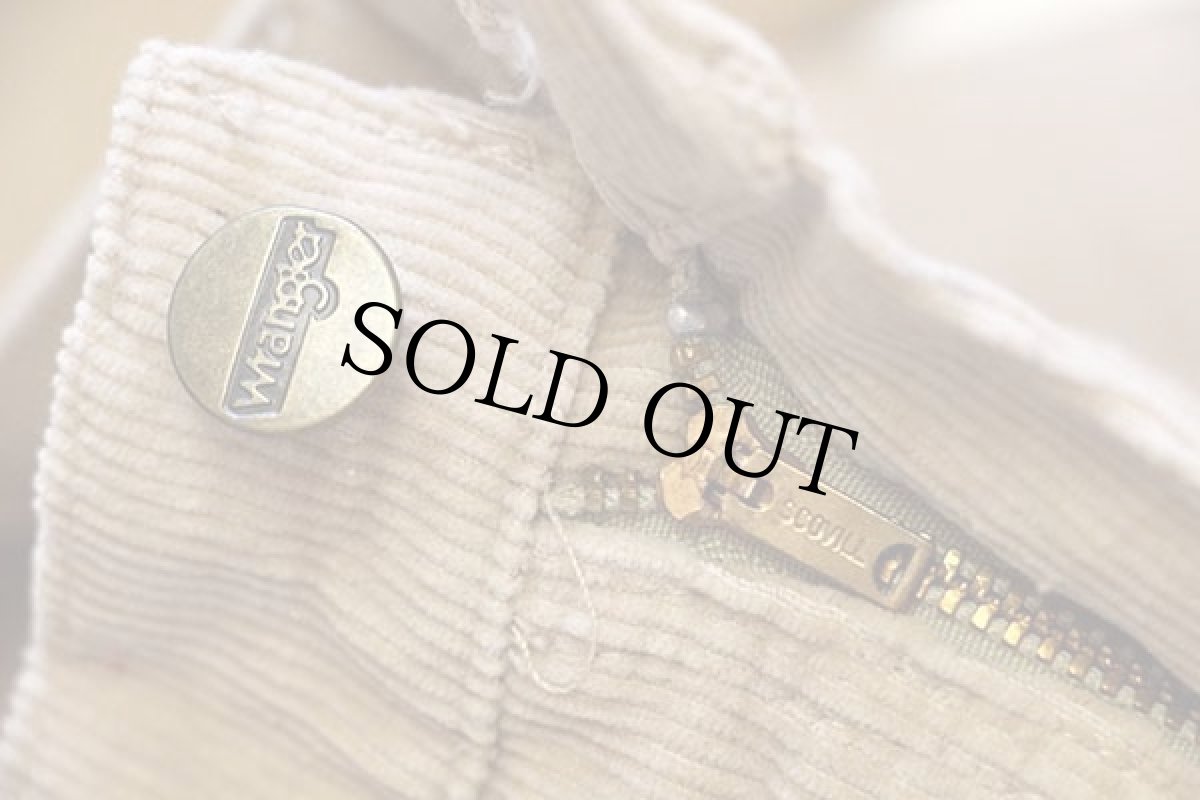 画像7: 80s USA製 Wranglerラングラー コーデュロイパンツ ベージュ 12 (7)