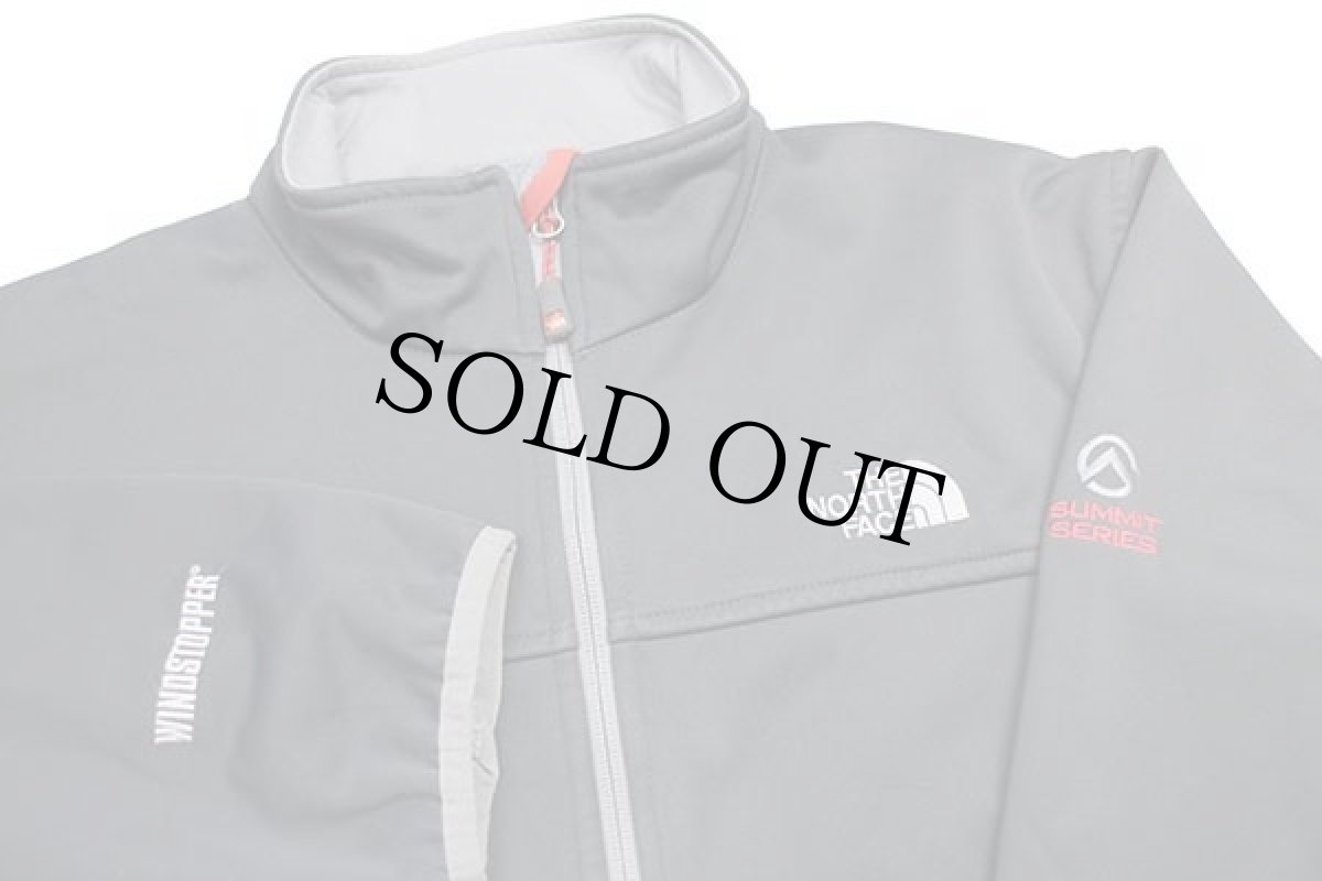 画像3: THE NORTH FACEノースフェイス SUMMIT SERIES WINDSTOPPER ソフトシェルジャケット グレー L (3)