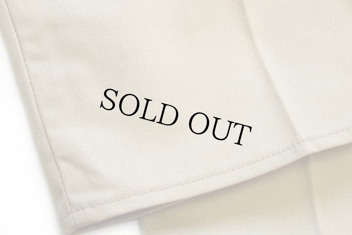 画像8: デッドストック★70s イタリア製 Levi'sリーバイス 696 ツータック ツイルパンツ 薄茶 w34 L36★B ユーロ (8)