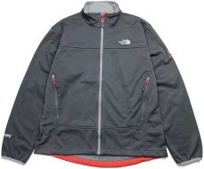 画像1: THE NORTH FACEノースフェイス SUMMIT SERIES WINDSTOPPER ソフトシェルジャケット グレー L (1)