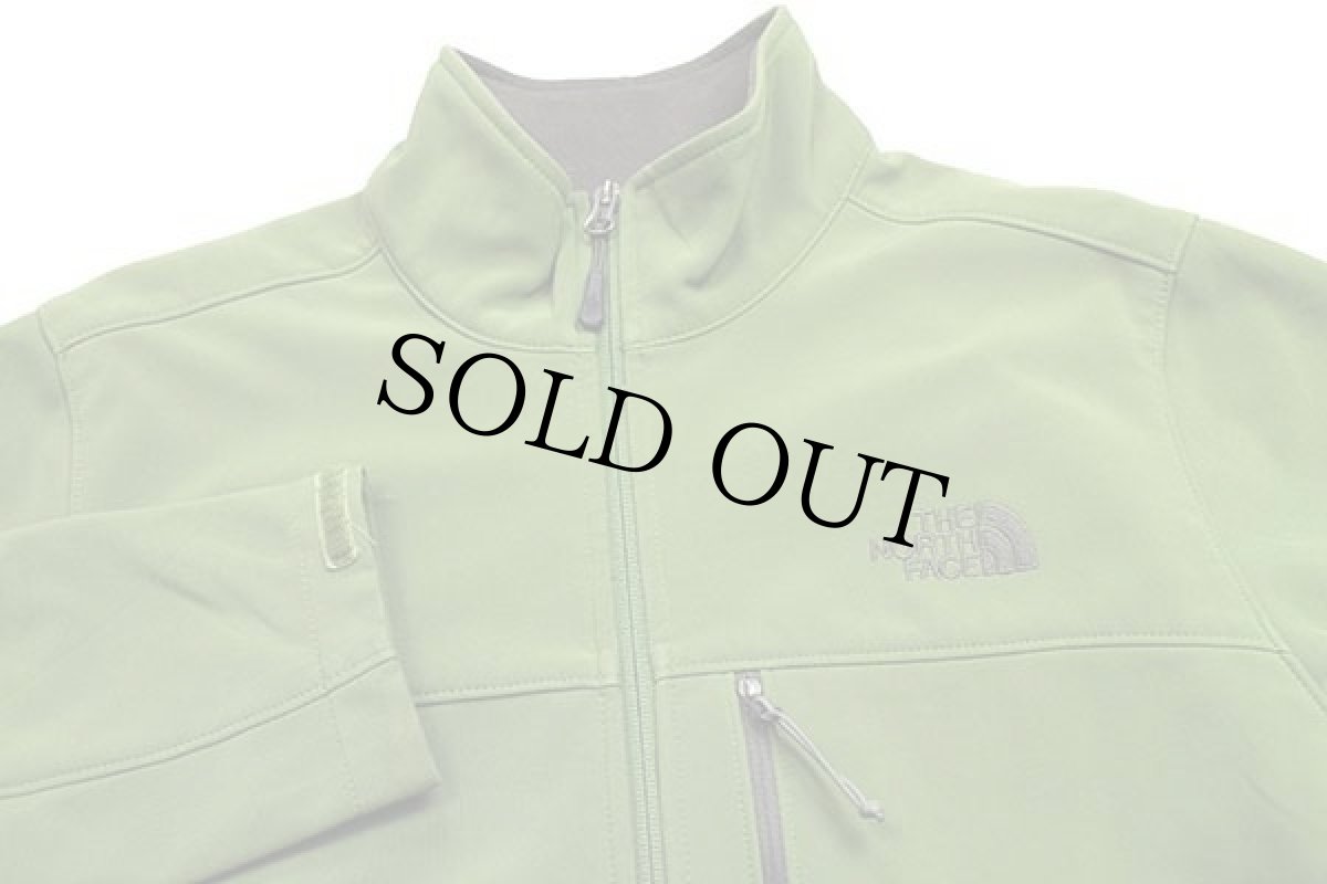 画像3: THE NORTH FACEノースフェイス ストレッチ ソフトシェルジャケット 緑 S (3)