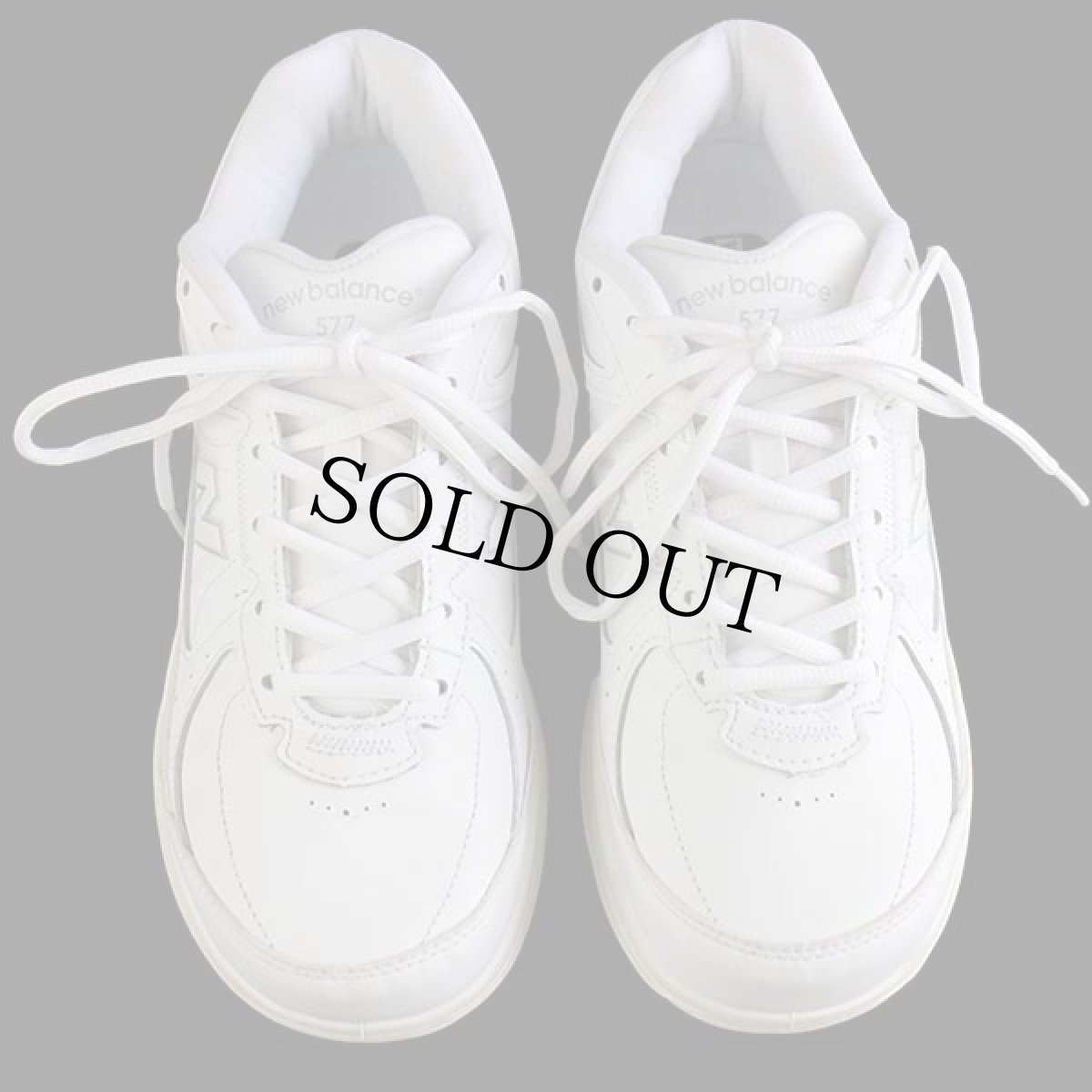 画像3: USA製 NEW BALANCEニューバランス 577 ウォーキング スニーカー ホワイト 4E 26.5cm (3)