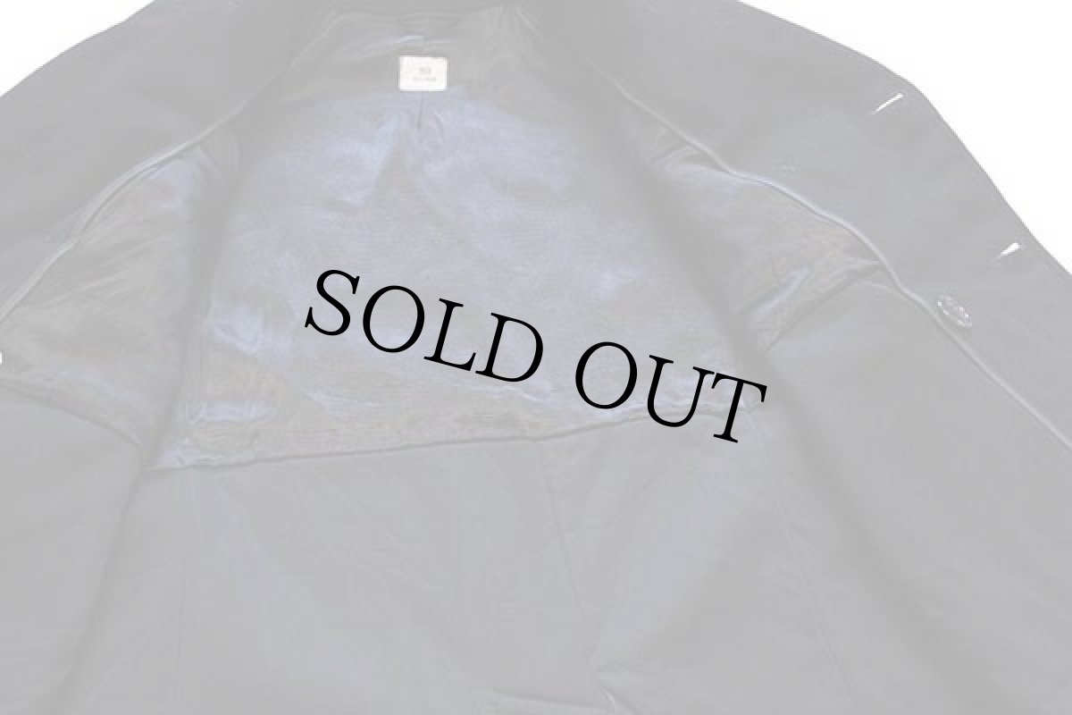 画像5: 80s 米軍 U.S.NAVY パッチ付き メルトン ウール ピーコート 黒 36R (5)