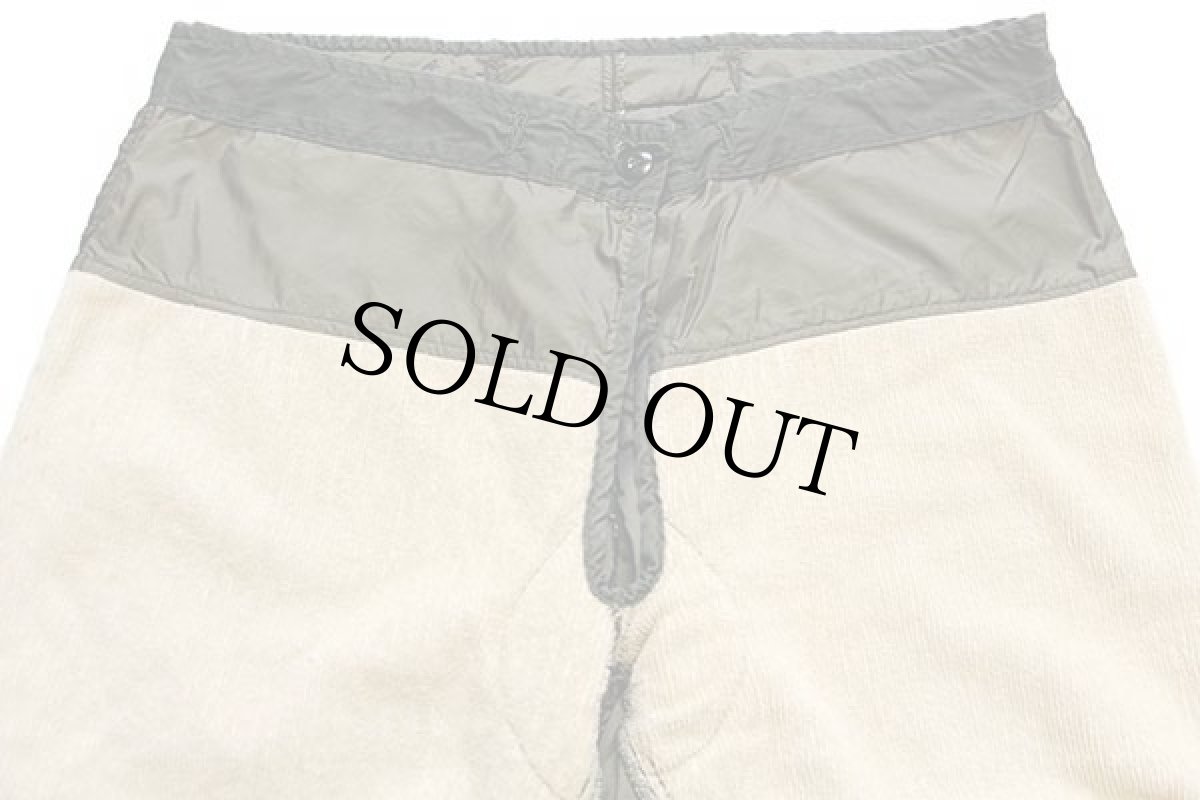 画像4: 60s 米軍 U.S.ARMY M-51 フィールドカーゴパンツ ウール×モヘヤパイル ライナー R-L (4)