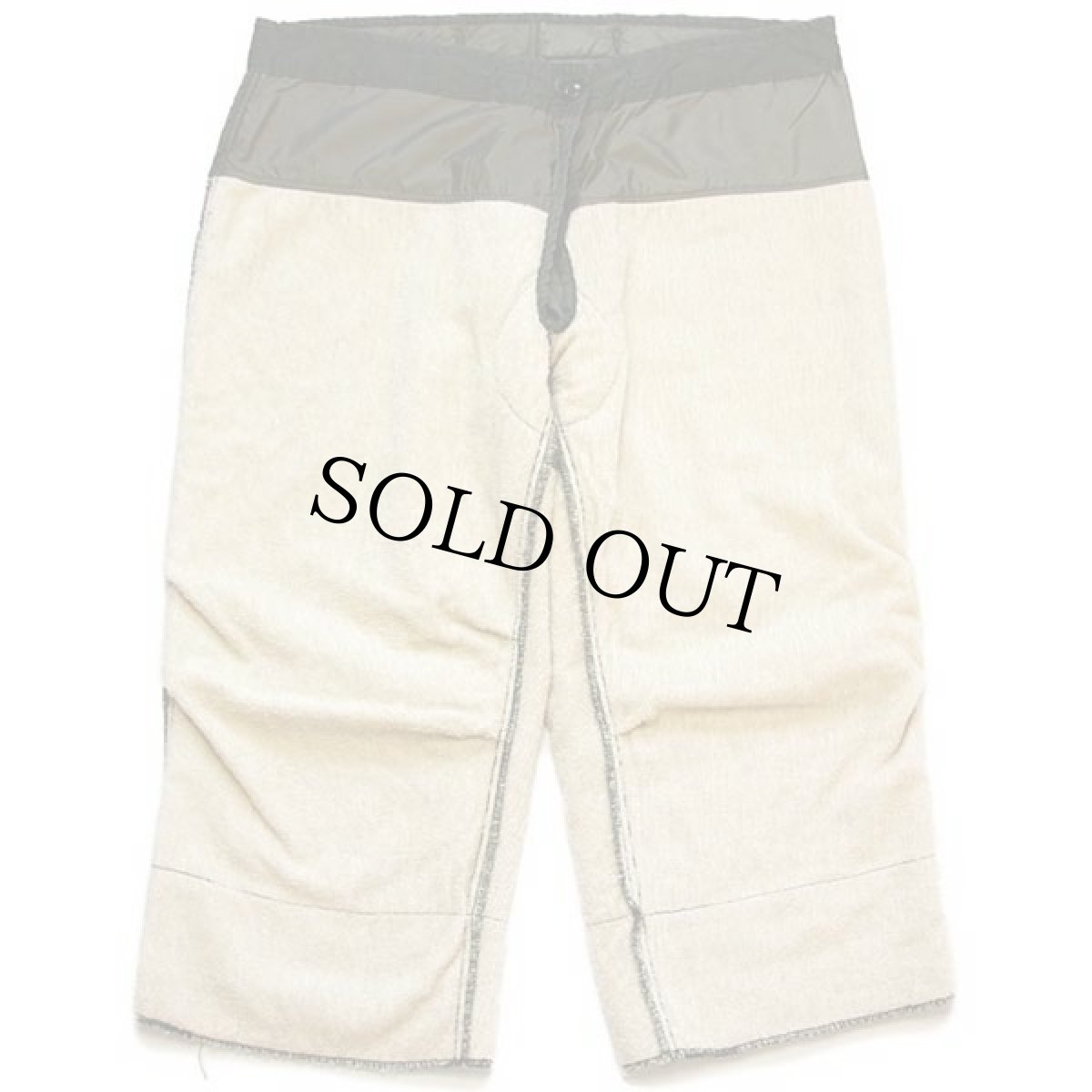 画像2: 60s 米軍 U.S.ARMY M-51 フィールドカーゴパンツ ウール×モヘヤパイル ライナー R-L (2)