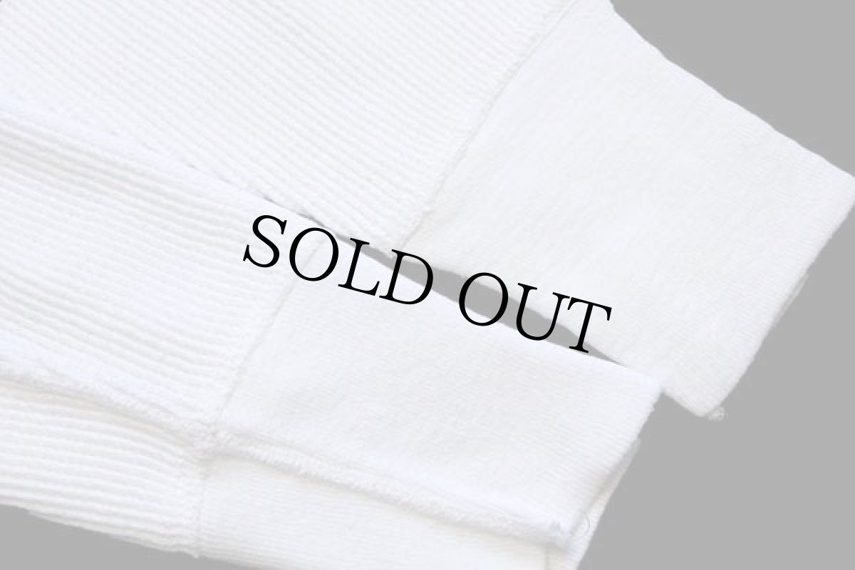 画像6: 70s Sears コットン サーマルシャツ ナチュラル L (6)