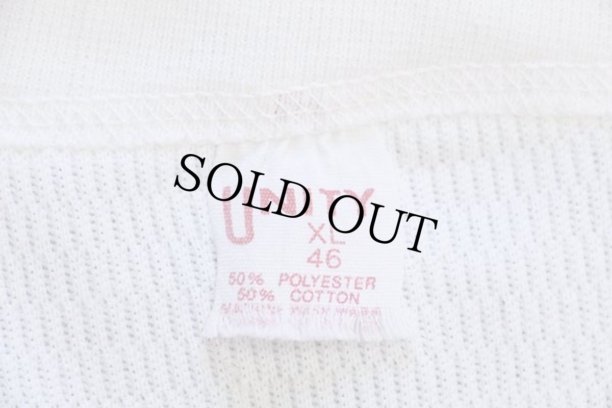 画像4: 80s UNITY サーマルシャツ ナチュラル XL (4)