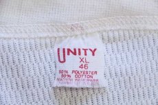 画像4: 80s UNITY サーマルシャツ ナチュラル XL (4)