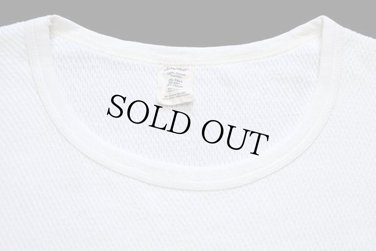 画像3: 90s USA製 JCPenney STJOHN'SBAY コットン サーマルシャツ ナチュラル 2XL-T (3)