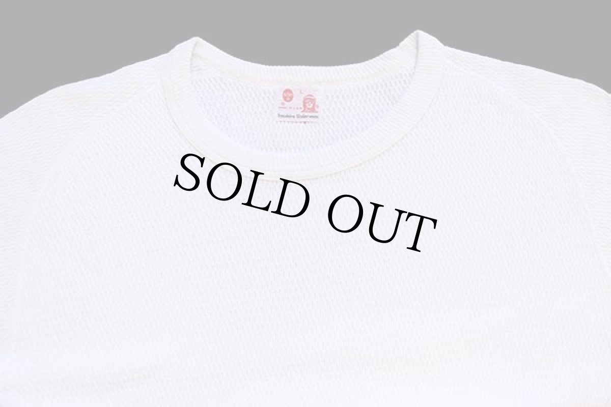 画像3: 60s USA製 Allen A コットン サーマルシャツ ナチュラル L (3)