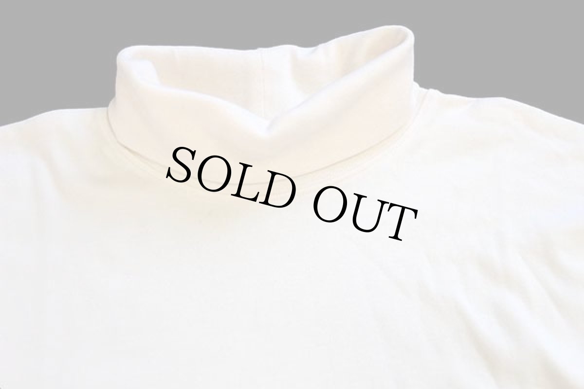 画像3: デッドストック★90s Brooks Brothersブルックスブラザーズ タートルネック コットン カットソー クリーム XL (3)