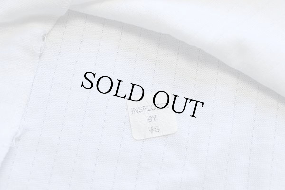 画像7: 80s USA製 SEARS 2レイヤー アンダーシャツ 白 (7)