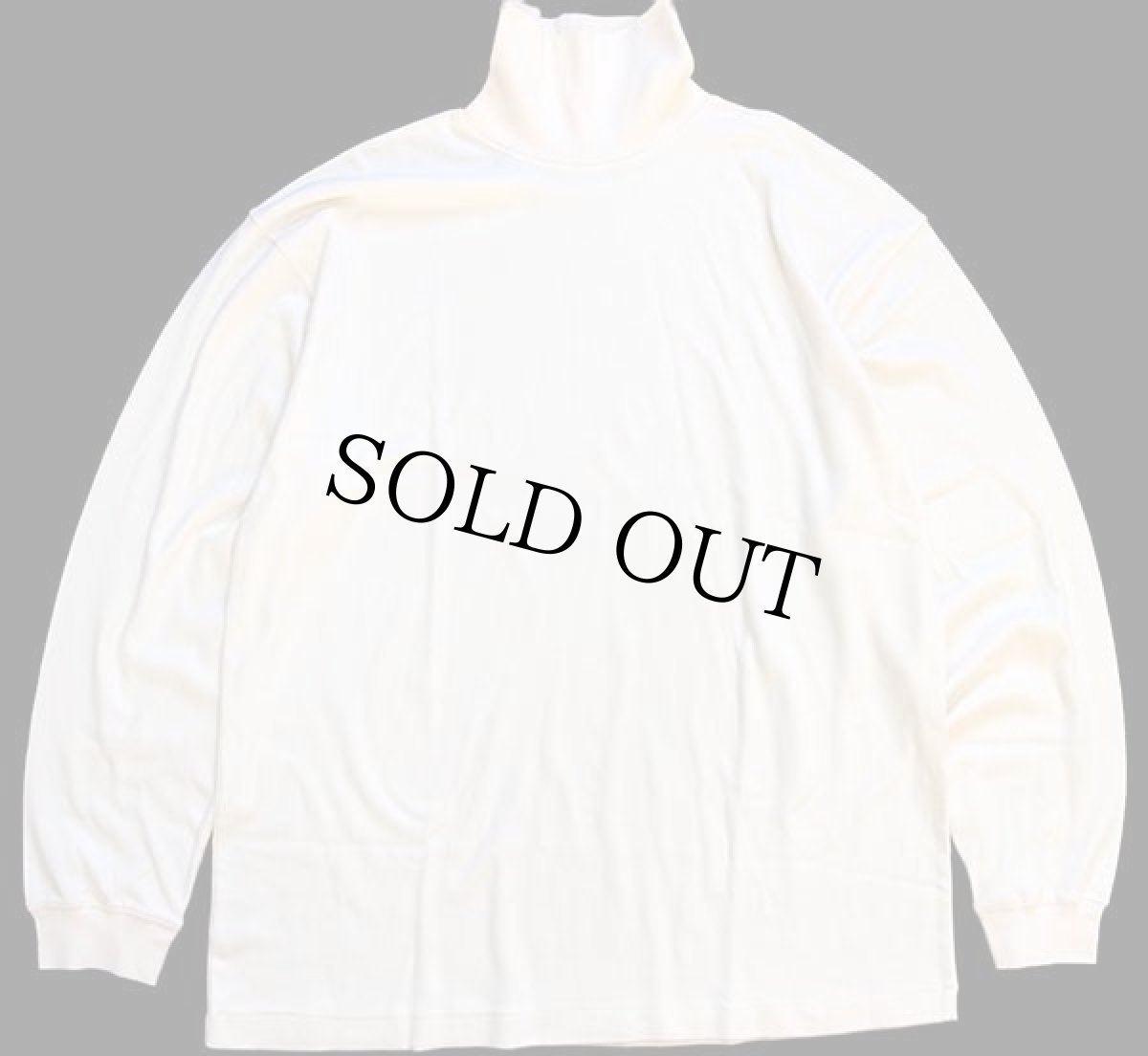 画像2: デッドストック★90s Brooks Brothersブルックスブラザーズ タートルネック コットン カットソー クリーム XL (2)