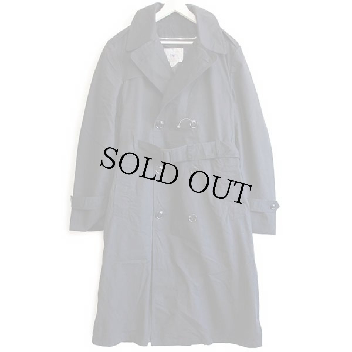 画像2: デッドストック★90s 米軍 U.S.ARMY ライナー付き オールウェザー トレンチコート 黒 38R★レインコート (2)