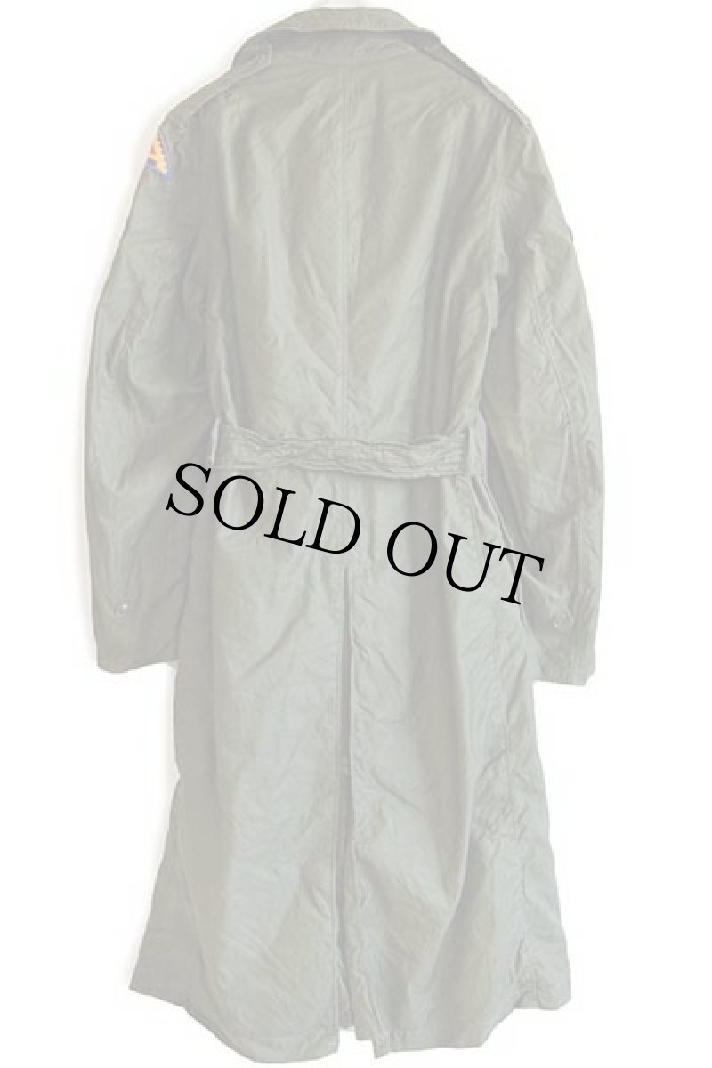 画像3: 50s 米軍 U.S.ARMY パッチ付き コットンサテン オーバーコート オリーブグリーン S-L★トレンチコート (3)