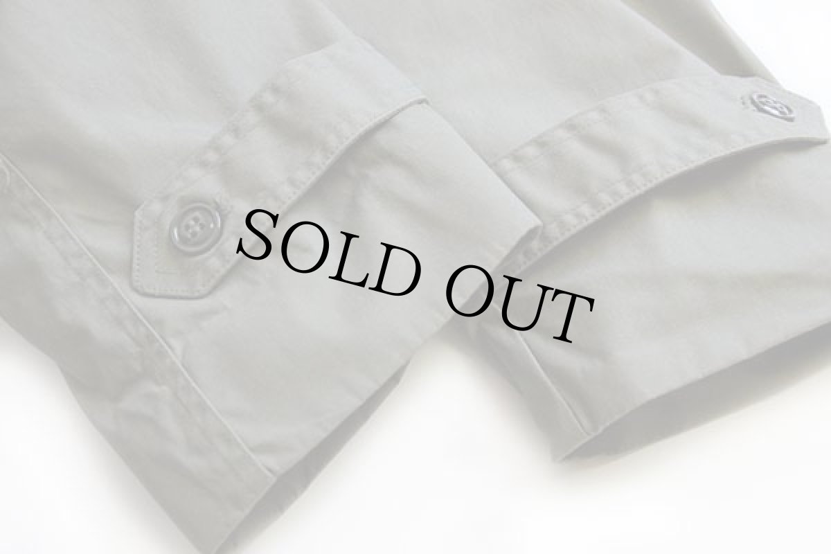 画像7: 10s 米軍 USMC キルティングライナー付き オールウェザー トレンチコート グリーングレー 40L★レインコート (7)