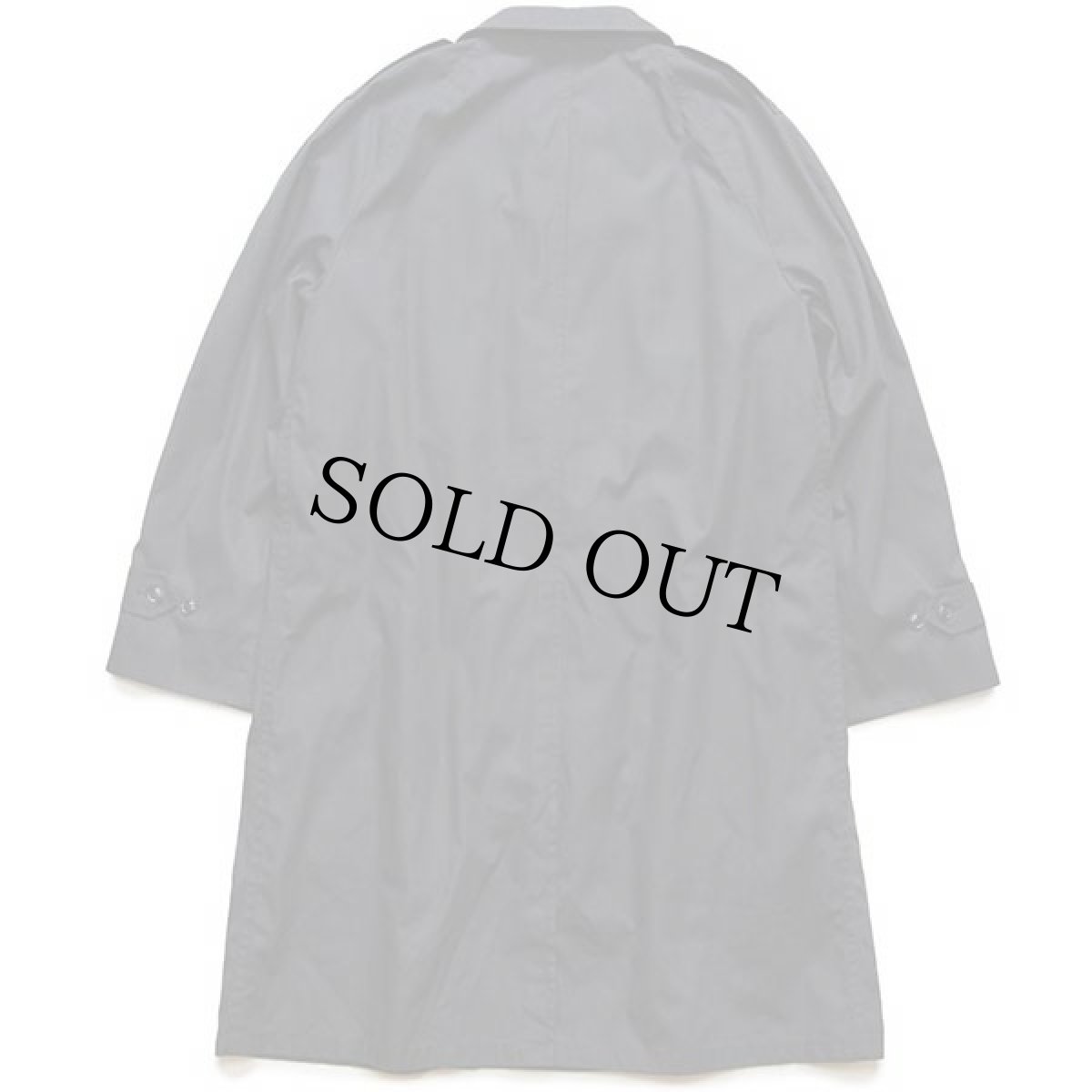 画像2: 00s USA製 米軍 U.S.NAVY ボアライナー付き オールウェザー ステンカラーコート 黒 44R★レインコート (2)