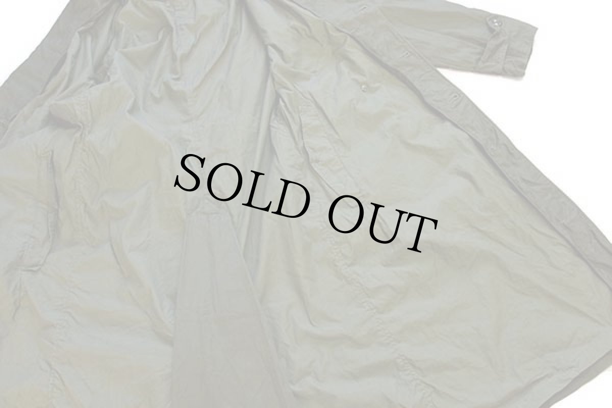 画像7: 50s 米軍 U.S.ARMY パッチ付き コットンサテン オーバーコート オリーブグリーン S-L★トレンチコート (7)