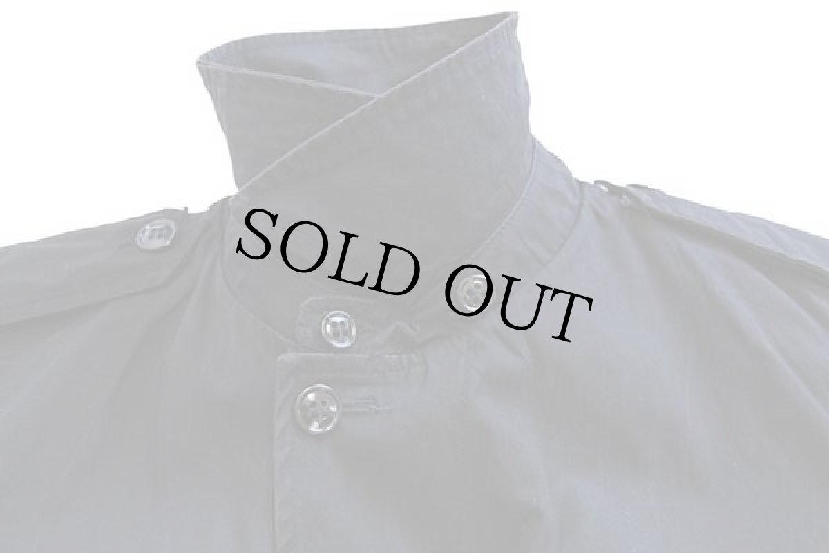 画像4: 80s 米軍 U.S.NAVY ボアライナー付き オールウェザー ステンカラーコート 黒 36XS★レインコート (4)