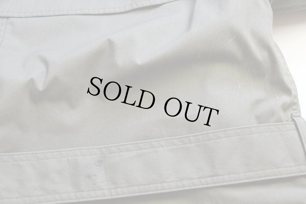 画像8: 10s 米軍 USMC キルティングライナー付き オールウェザー トレンチコート グリーングレー 40L★レインコート (8)