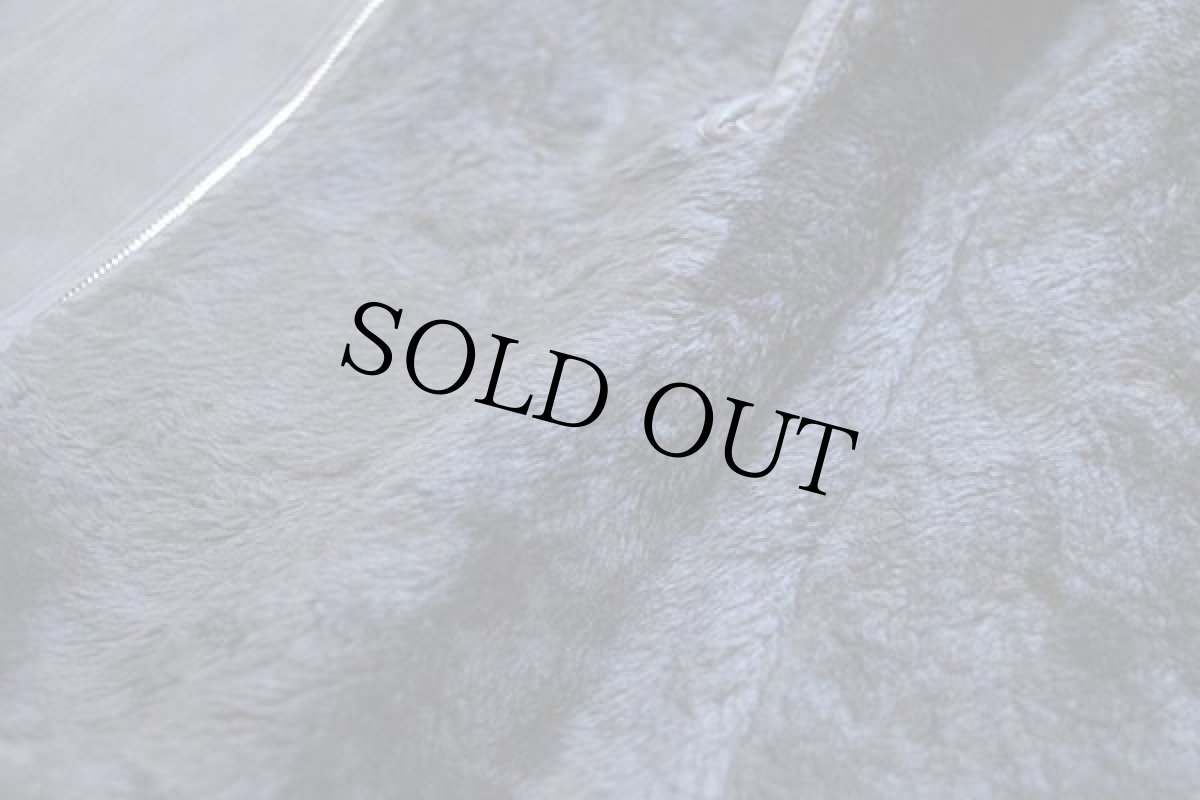 画像7: 80s 米軍 U.S.NAVY ボアライナー付き オールウェザー ステンカラーコート 黒 36XS★レインコート (7)