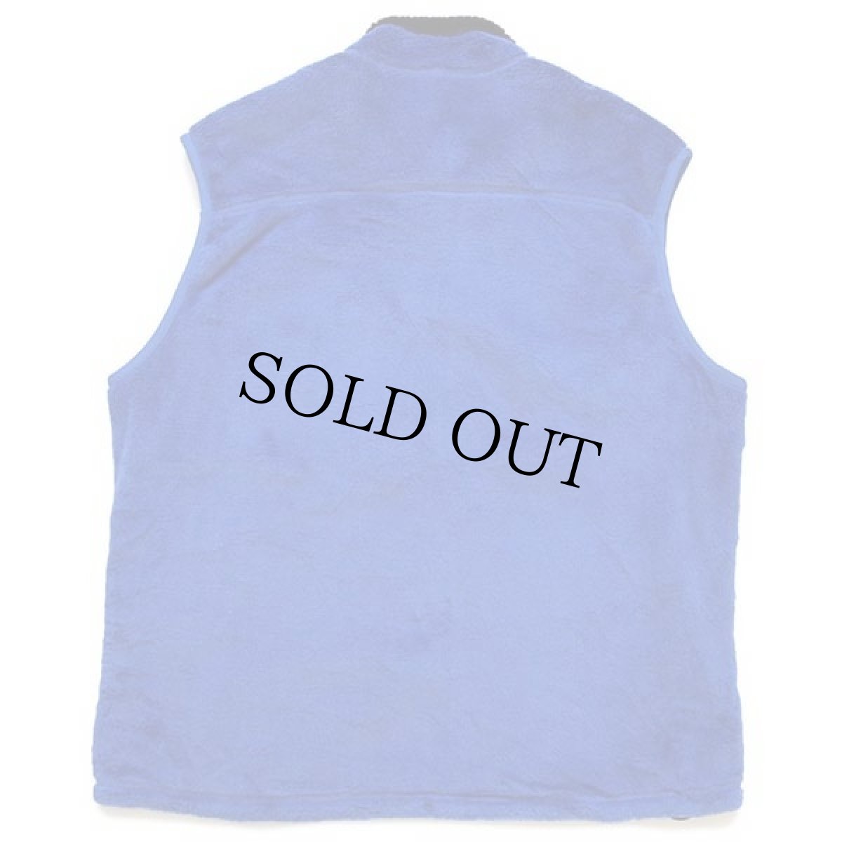 画像2: 00s USA製 patagoniaパタゴニア R4 POLARTEC フリースベスト セイロンブルー L★刺繍ロゴ (2)