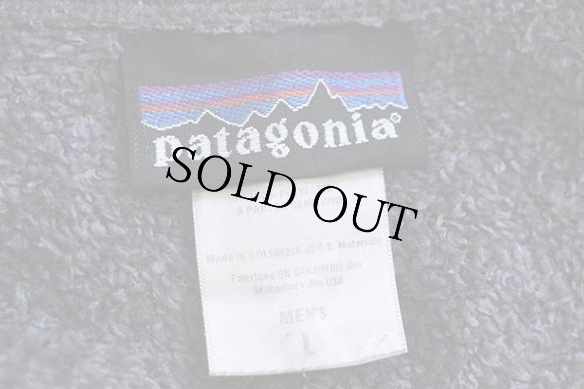 画像4: 00s patagoniaパタゴニア R4 POLARTEC フリースジャケット 黒 L (4)