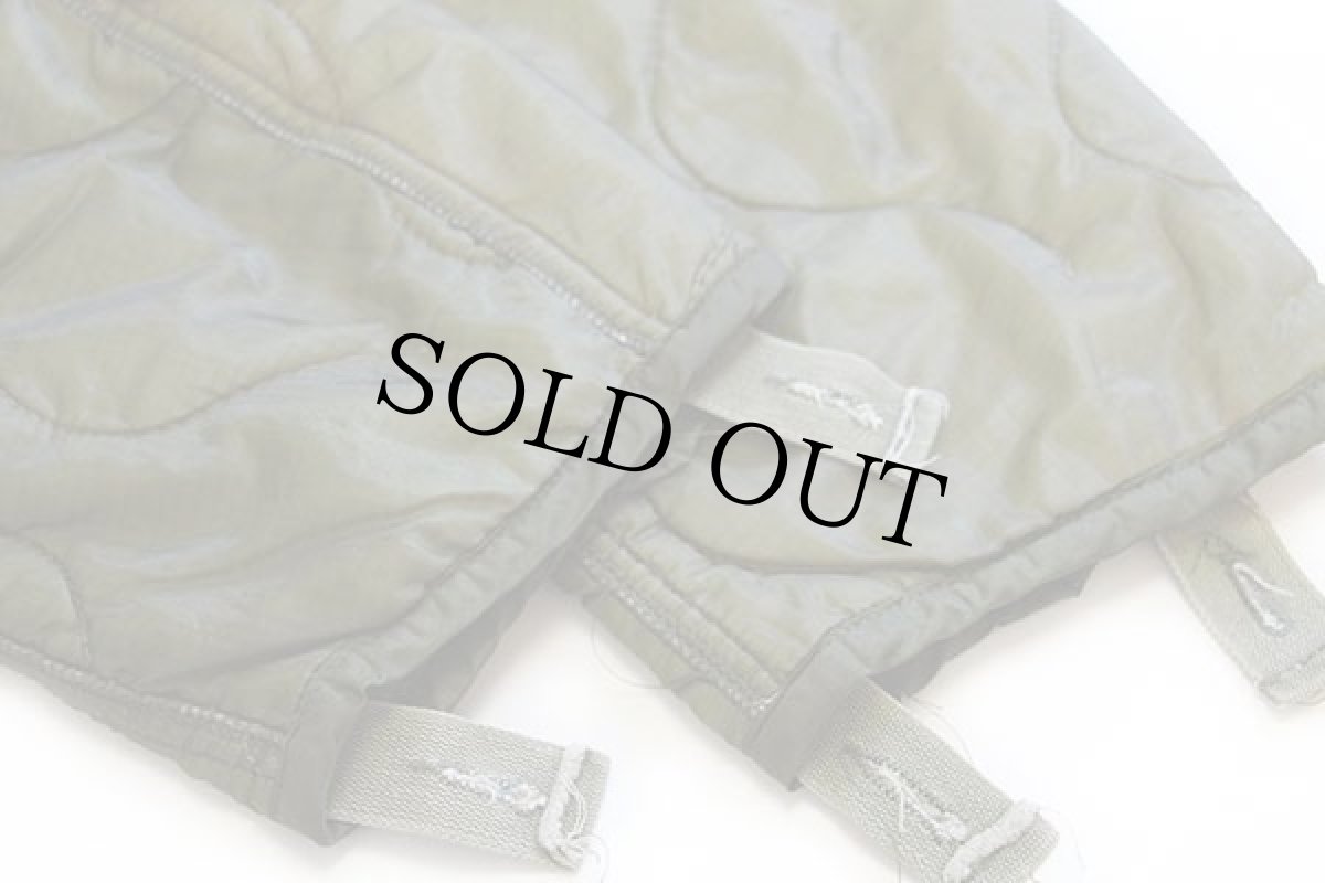 画像6: 70s 米軍 U.S.ARMY M-65 フィールドジャケット ツートン ナイロン キルティングライナー オリーブ M (6)