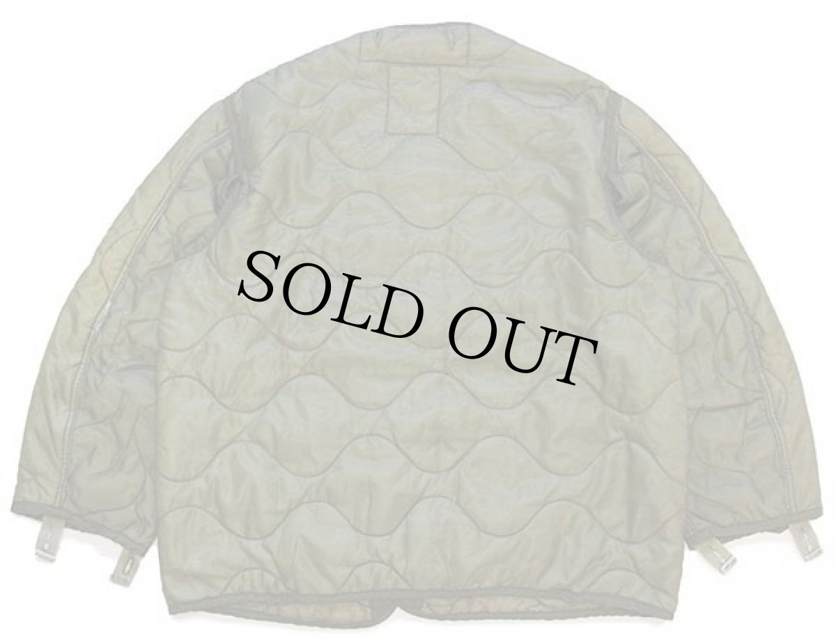 画像2: 70s 米軍 U.S.ARMY M-65 フィールドジャケット ツートン ナイロン キルティングライナー オリーブ M (2)