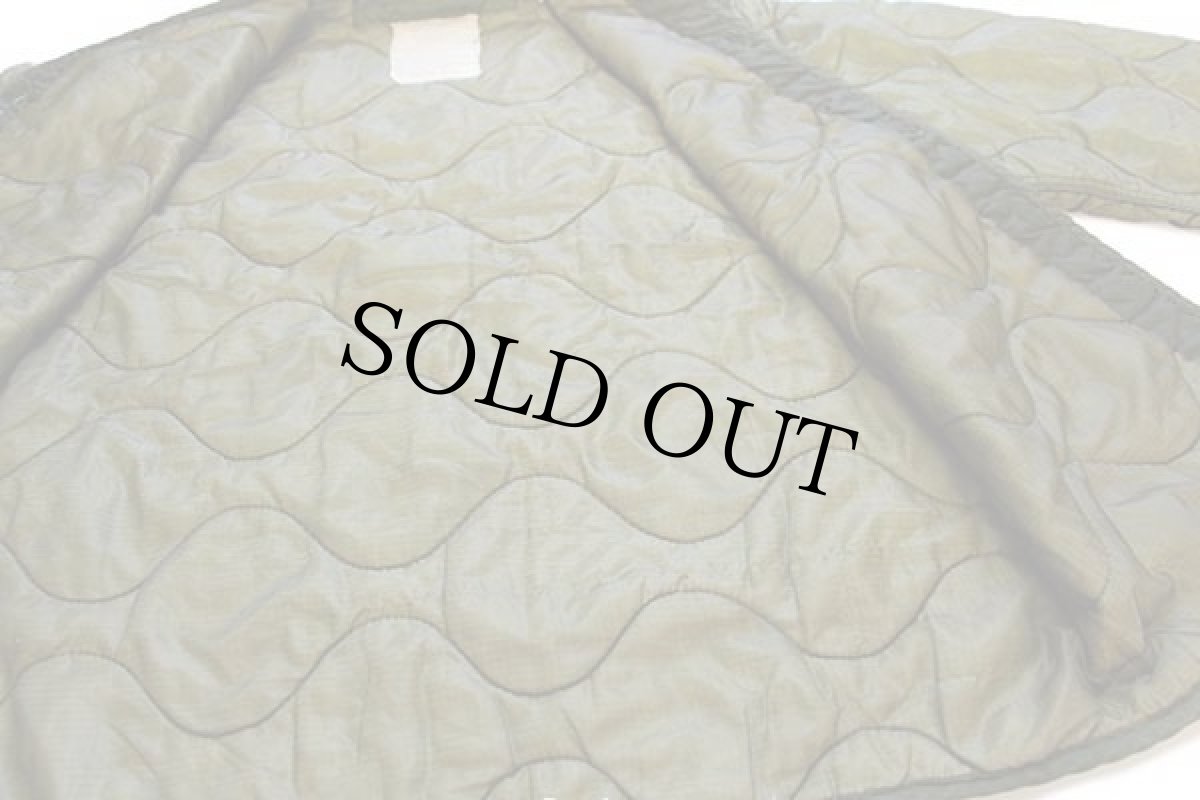 画像5: 70s 米軍 U.S.ARMY M-65 フィールドジャケット ツートン ナイロン キルティングライナー オリーブ M (5)