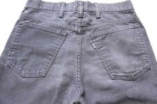 画像5: 80s Levi'sリーバイス 519 コーデュロイパンツ グレー w31 L34 (5)