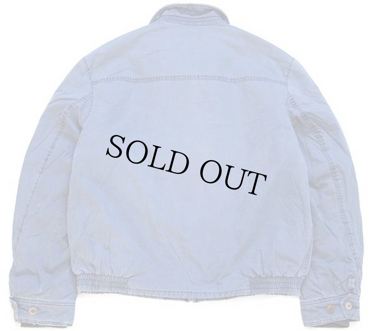 画像2: ポロ ラルフローレン ワンポイント チンスト付き タータンチェック ネルライナー コットンポプリン ジャケット 紺 フェード L (2)