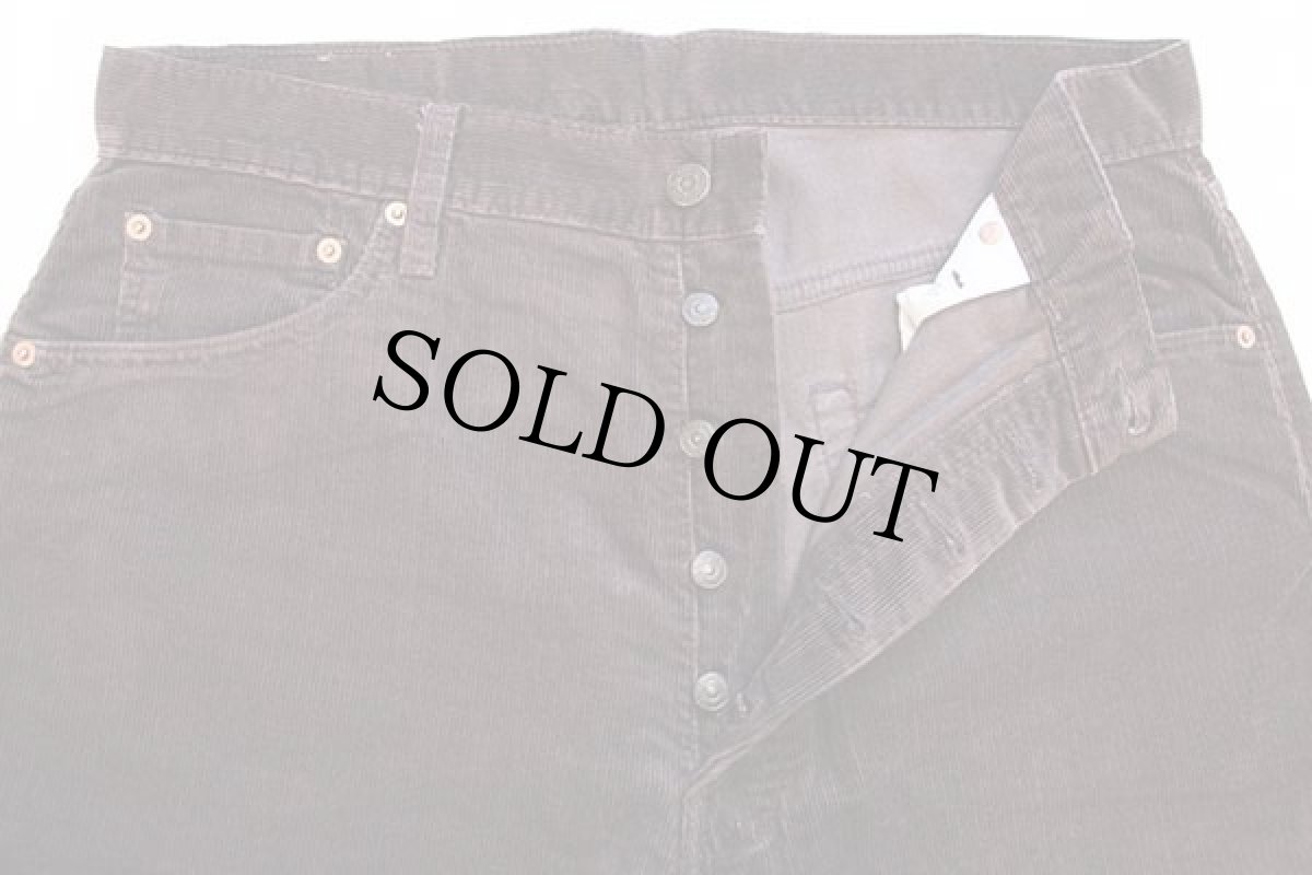 画像4: 90s Levi'sリーバイス 551 コーデュロイパンツ 焦げ茶 w36★ユーロ (4)