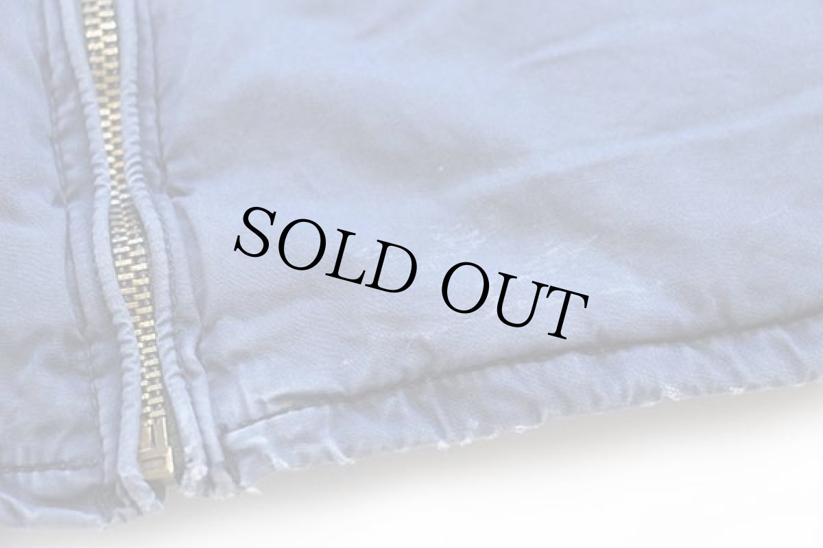 画像6: ポロ ラルフローレン ワンポイント チンスト付き タータンチェック ネルライナー コットンポプリン ジャケット 紺 フェード L (6)