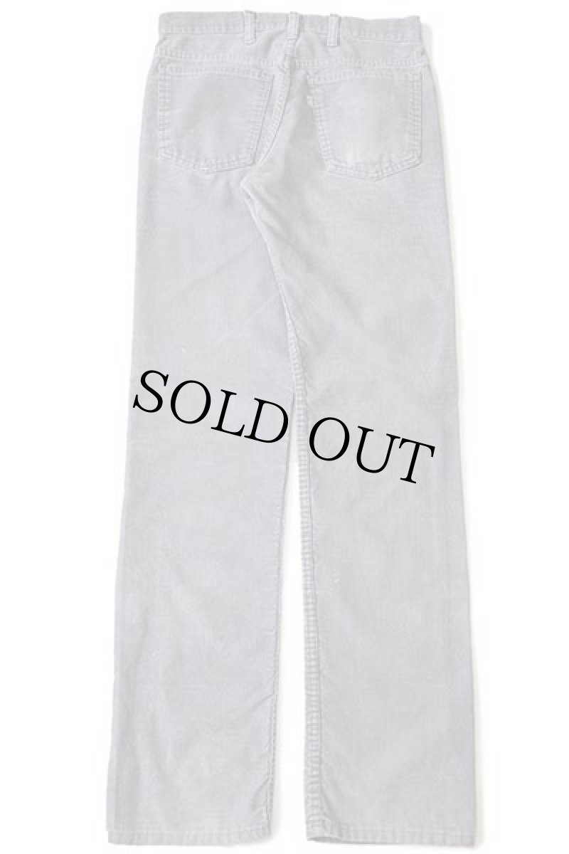 画像3: 80s Levi'sリーバイス 519 コーデュロイパンツ グレー w31 L34 (3)