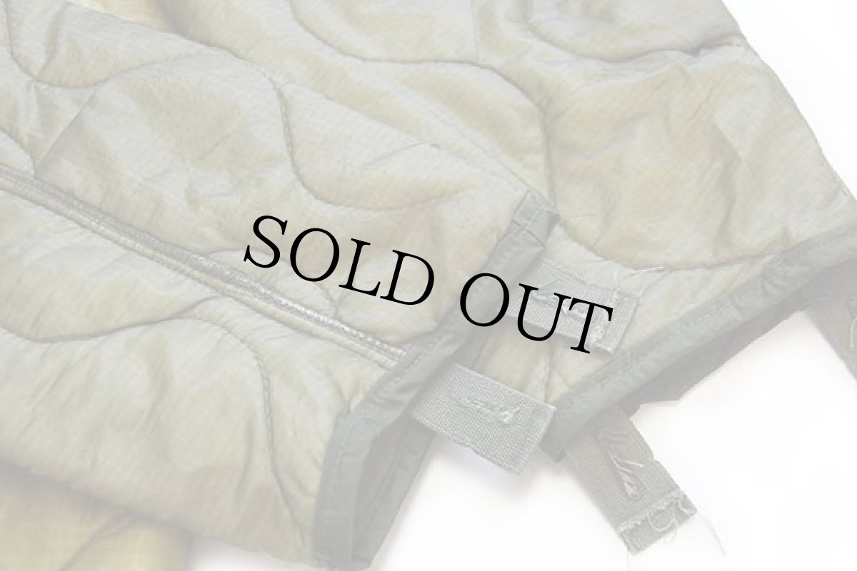 画像6: 70s 米軍 U.S.ARMY M-65 フィールドジャケット ツートン ナイロン キルティングライナー オリーブ XL (6)