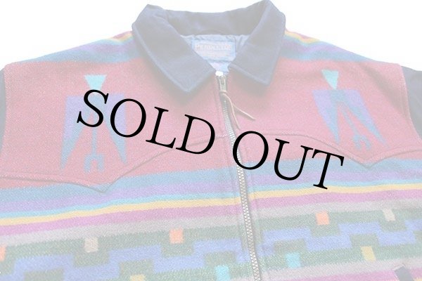 90s USA製 PENDLETONペンドルトン ネイティブ柄 Thinsulate 中綿入り