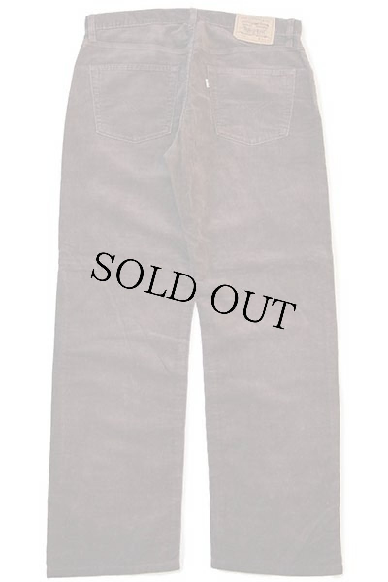 画像3: 90s Levi'sリーバイス 551 コーデュロイパンツ 焦げ茶 w36★ユーロ (3)