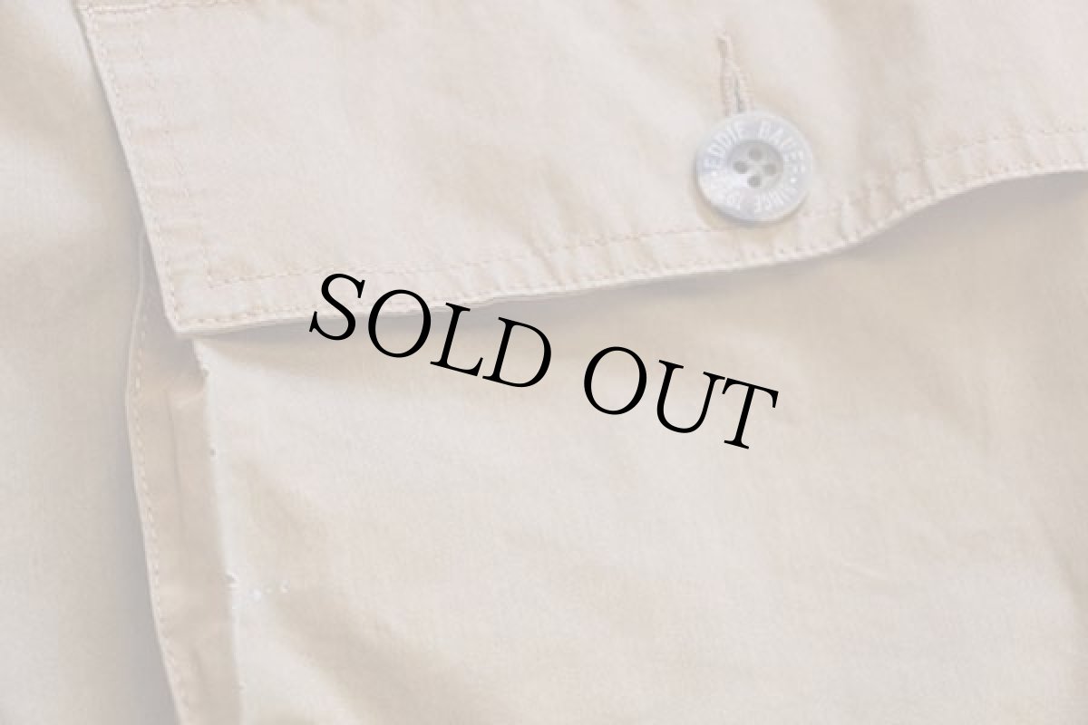 画像5: 00s EddieBauerエディーバウアー コットン×ナイロン パーカー タン L (5)